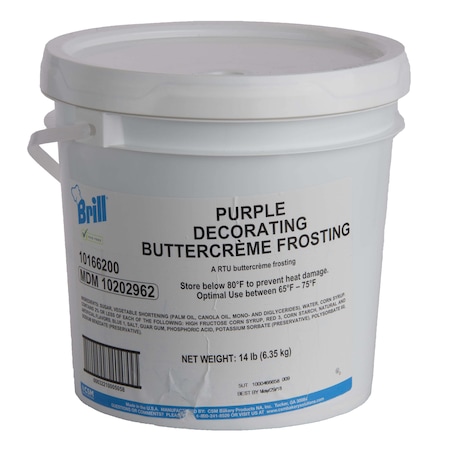 Brill Decorating Icing Purple 14lbs 10202962